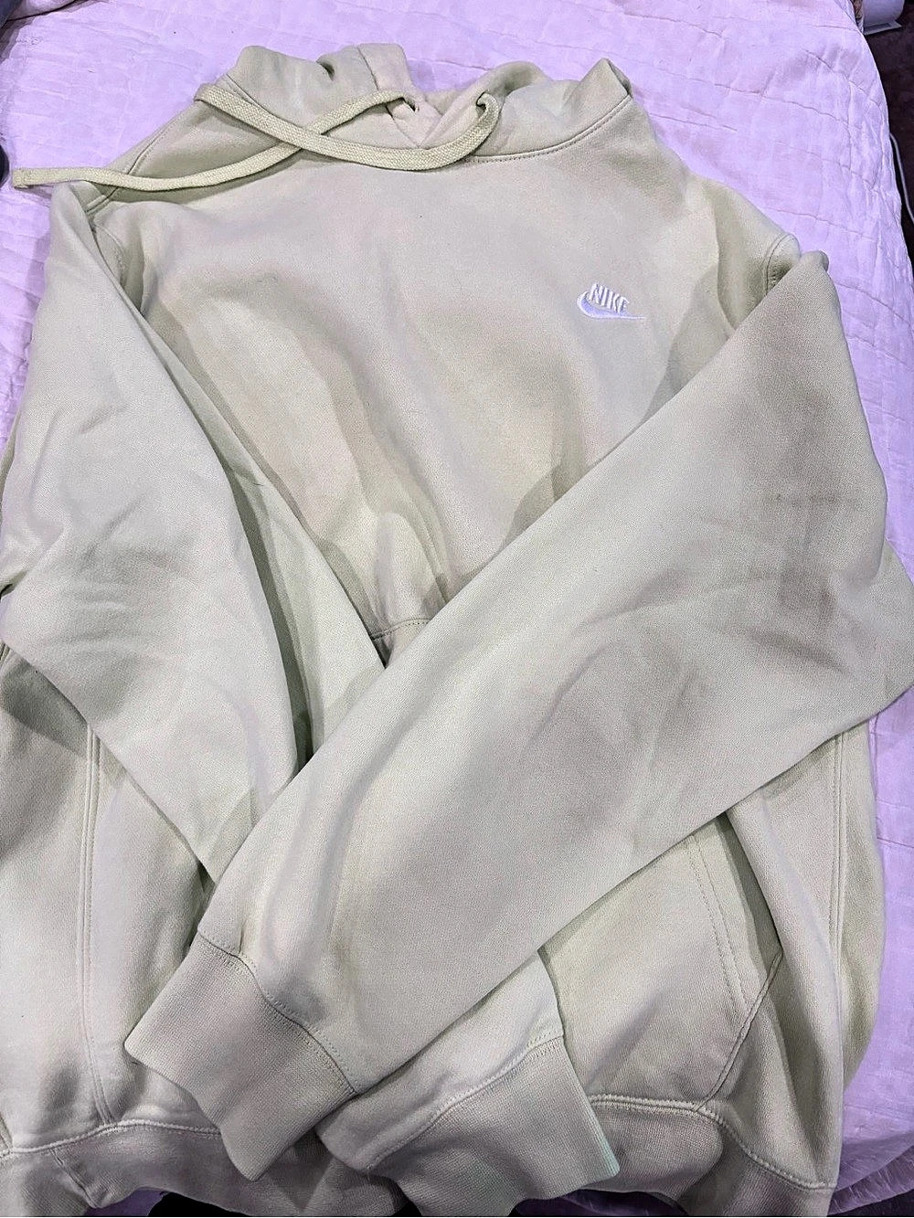 Nike Hoodie Green Size Medium